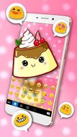 Chủ Đề Bàn Phím Lovely Cake ảnh chụp màn hình 2
