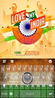 Love My India Keyboard Theme Affiche