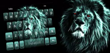 Luminous Lion Tastatur-Thema