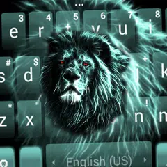 Luminous Lion Keyboard Theme APK download