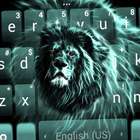 Thème de clavier Luminous Lion icône