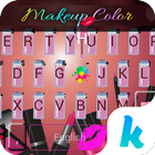 Keyboard - Makeup Color New Theme ikon
