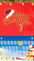 Merry Christmas Emoji Keyboard Affiche