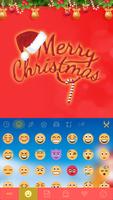 Merry Christmas Emoji Keyboard capture d'écran 1