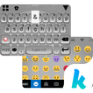 Metallic Kika Keyboard Theme