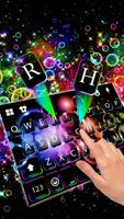 Thème de clavier Neon Colorful capture d'écran 2