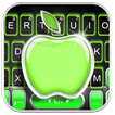 Neon Green Apple Keyboard Theme