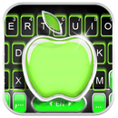 Neon Green Apple Keyboard Theme APK