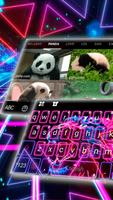 Neon Pink Blue Leopard captura de pantalla 3