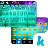 Neon Ambient Kika Keyboard icono