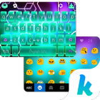 Neon Ambient Kika Keyboard icono