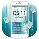 Os 11 Raindrop Keyboard Theme APK