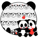 APK Panda Love Keyboard Theme