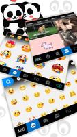 Panda Love Keyboard Theme screenshot 3