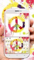 Chủ Đề Bàn Phím Peace Painting ảnh chụp màn hình 1