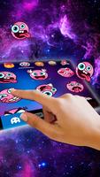 Bàn phím Pink Mystic Galaxy ảnh chụp màn hình 1