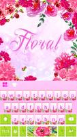 Pink Girly Floral Ekran Görüntüsü 3