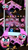 Novo tema de teclado Pink Girl imagem de tela 3