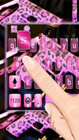 Novo tema de teclado Pink Girl imagem de tela 2