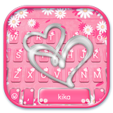 Yeni Havalı Pink Silver Heart  simgesi