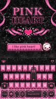 Pink Heart Kika Keyboard Theme Screenshot 1