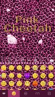 Pink Cheetah 😼 Keyboard Theme 截圖 1