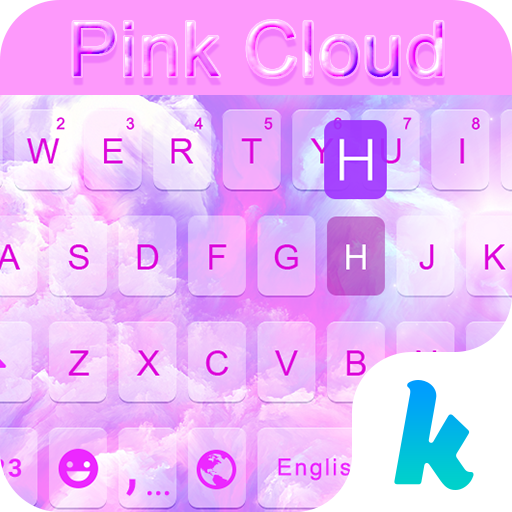 Pink Cloud Kika Keyboard Theme