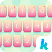 Pink Jelly Kika Keyboard Theme