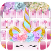 Pinky Girly Unicorn Keyboard