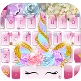 Pinky Girly Unicorn Keyboard icon
