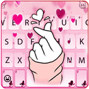 APK Pinky Love You Keyboard Theme