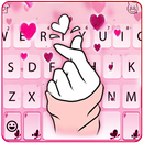 Pinky Love You Keyboard Theme APK