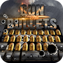 APK Tema Power Guns per Tastiera