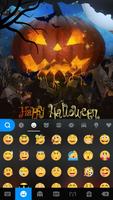 Tema de Teclado Pumpkin Halloween kika captura de pantalla 1