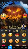 Tema de Teclado Pumpkin Halloween kika captura de pantalla 2