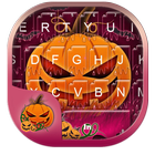 Purple Halloween Keyboard Theme Zeichen