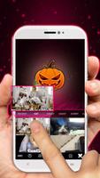 Purple Halloween Keyboard Theme Ekran Görüntüsü 3