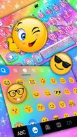 Tema Keyboard Rainbow Sparkle  imagem de tela 2