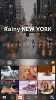 Rainy New York Kika Keyboard 스크린샷 2