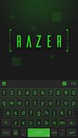 Razer  Keyboard Theme الملصق