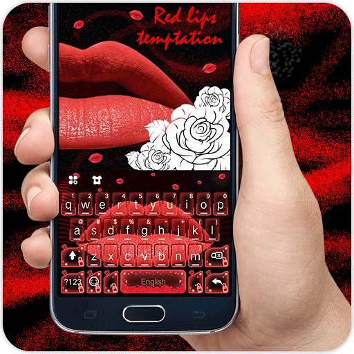 Sexy Lips Keyboard Theme