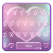 Romantic Bubble Heart Keyboard