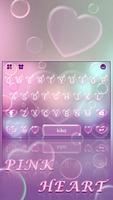 Neues Romantic Bubble Heart Ta Plakat