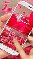 Tema Keyboard Roseflowers screenshot 1
