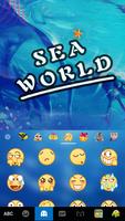 Keyboard - Sea World New Theme تصوير الشاشة 3
