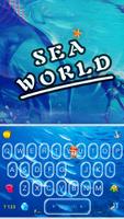 Keyboard - Sea World New Theme تصوير الشاشة 1