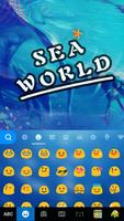 Keyboard - Sea World New Theme تصوير الشاشة 2