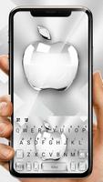 Thème de clavier Silver Crystal Apple capture d'écran 1