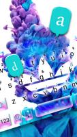 Sports Smokey Waterdrop Tema de teclado captura de pantalla 1