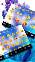Sports Smokey Waterdrop Tema de teclado captura de pantalla 2